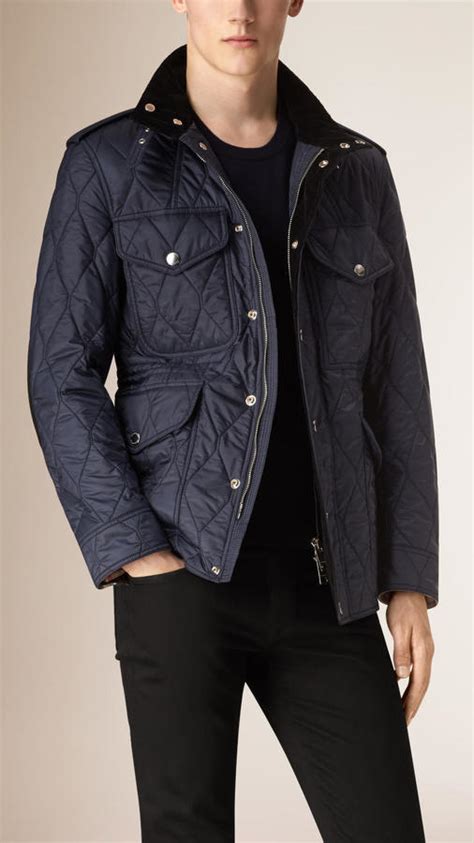 burberry london bond street jacket|Burberry diamond quilted field jacket.